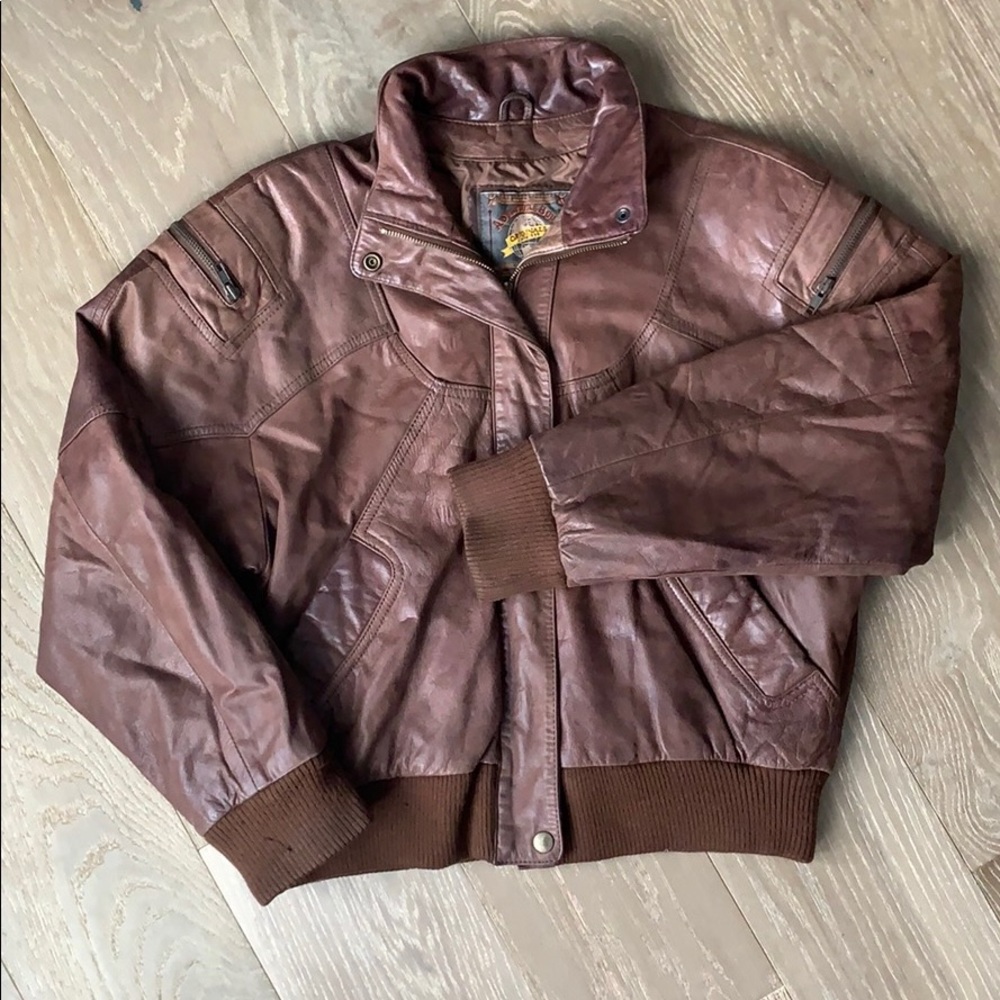 Brown Bomber Jacket
